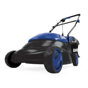 lot 3240 image: Sun Joe MJ401E-SJB Electric Lawn Mower 14 inch 12 Amp Blue