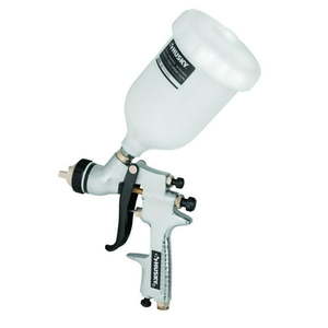 lot 3278 image: Husky Spray Gun Air Paint Sprayer Gravity Feed HVLP Mini Touch Painting Tools