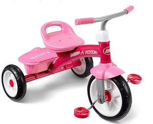lot 2391 image: Radio Flyer Small Pink Tricycle