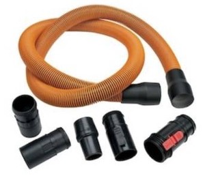 lot 1767 image: RIDGID 1-78 in. x 10 ft. (3 m) Pro-Grade Locking Vacuum Hose & Adapters for WetDry Shop Vacuums