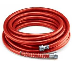 lot 2387 image: Red Garden Hose, Unknown Length