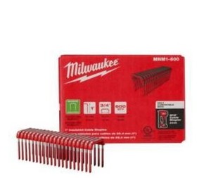 lot 3255 image: Milwaukee 1 Insulated Cable Staples