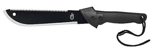 lot 3301 image: GERBER GATOR MACHETE JR DUAL BLADE SHEATH