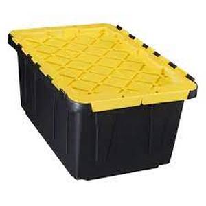 lot 3245 image: HDX Flip Top Tough Tote 2 Pack