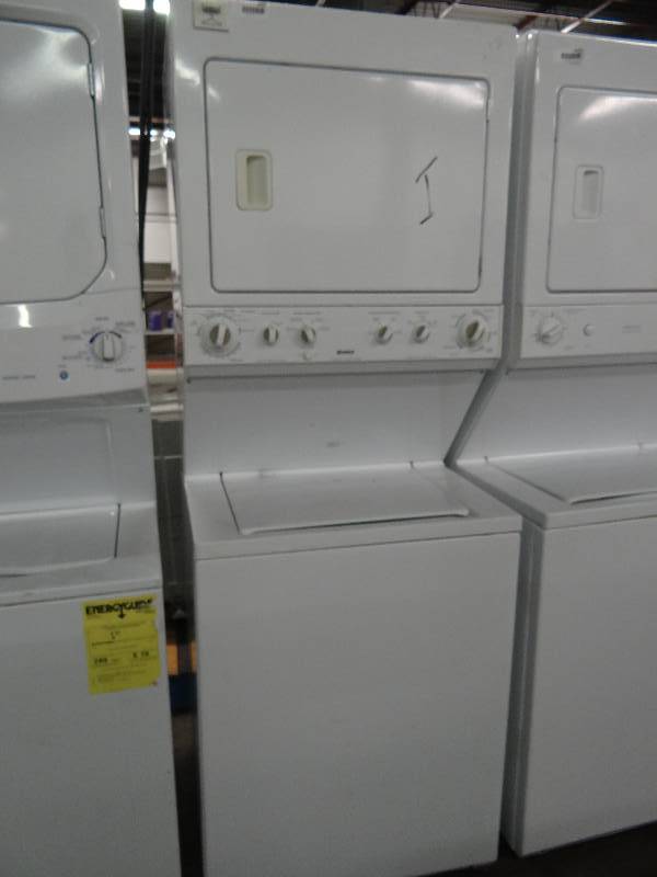 lot 8394 image: Kenmore Stacked WasherDryer Combo