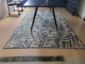 lot 15575 image: 9ft Nourison Aruba Collection Blue Decorative Area Rug
