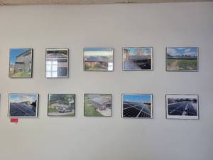 lot 15584 image: Lot of 10 Rectangular Picture Frames