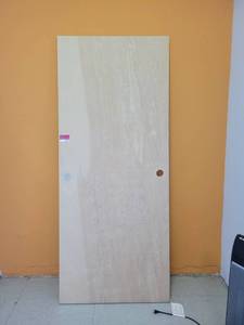 lot 15597 image: Solid Wood Door, Blonde