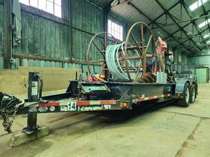 lot 2015 image: 16 ft Felling Trailer