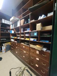 lot 15600 image: Large Lot of Office  School Supplies - Assortment of Copier Paper, Staplers, Markers, Notebooks, and More