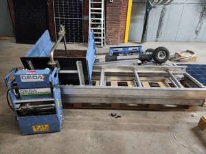 lot 2079 image: GEDA Ladder Lift Model 250 Comfort