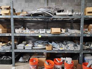 lot 7012 image: 3 Tier Adjustable Pallet Racking