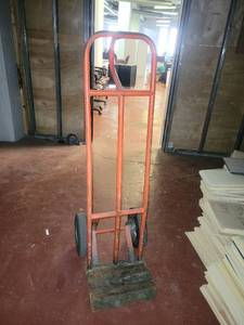 lot 15687 image: Orange Utility Dolly