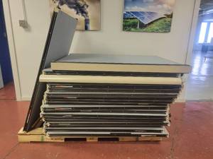 lot 15691 image: Pallet of Hermnan Miller Cubicle Walls