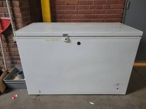 lot 15798 image: 50in General Electric Deep Freezer