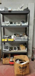 lot 15727 image: Contents of Shelf - Assortment of Circuit Breakers, and More Items&nbsp
