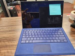 lot 2219 image: Lot of 2 Microsoft Surface Tablets W Keyboards