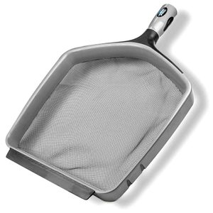 lot 1701 image: SWIMLINE HYDROTOOLS 80600 H20 Pro Series Professional Service-Grade Leaf Skimmer Head With Rubber Bumper  For Swimming Pool Spa Pond Hot Tub  Leaves Bugs Debris Cleaning  Heavy Duty Extra Large