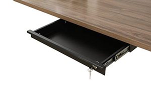 lot 1748 image: TORRAINAKE Desk Pull-Out Drawer - Storage Organizer Office Mounted, Easy Slide-Out Pencil Drawer for Saving Space, Under Flat-Top Desk Storage Ideal for Sit-Stand Workstation (large)