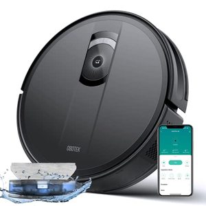 lot 1751 image: OSOTEK Robot Vacuum and Mop Combo, 3500Pa Strong Suction WiFiAppAlexa Control, Self-Charging Robotic Vacuum Cleaner, Smart Gyroscope Navigation, for Hard Floors Pet Hair Carpet