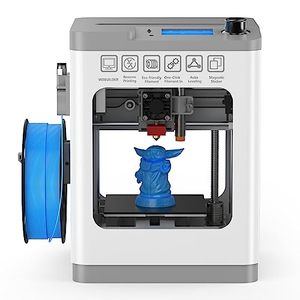 lot 1758 image: WEEFUN Mini 3D Printers, FDM 3D Printer for Beginners with Resume Printing Function, Fully Assembled Auto Leveling 3D Printers for Kids, Fully Open Source, Removable Flexible Magnetic Build Plate