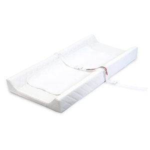 lot 1768 image: Summer Contoured Changing Pad  Includes Waterproof Changing Liner and Safety Fastening Strap with Quick-Release Buckle