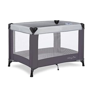 lot 1780 image: Dream On Me Nest Portable Play Yard With Carry Bag And Shoulder Strap, Grey