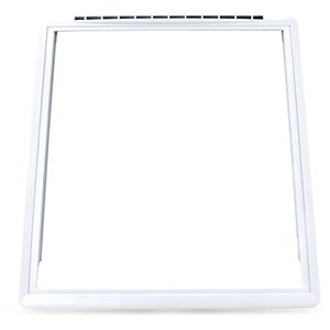 lot 1803 image: Updated 241969501 Crisper Pan CoverShelf Frame without Glass Refrigerator Compatible with Frigidaire RefrigeratorsRefrigerator Deli Drawer Cover 241969501 Replace PartAP4433007,1512992,PS2363832