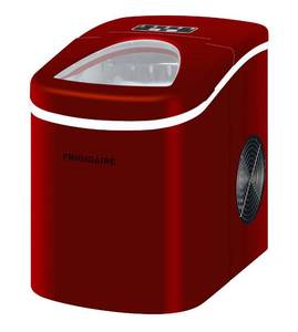 lot 1813 image: Frigidaire EFIC108-RED Compact Ice Maker (Red)