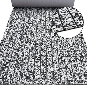 lot 1833 image: Hzkaicun Boat Flooring EVA Foam Boat Decking 94 x 453523 Self-Adhesive Sea Deck Boat Flooring Non-Slip 6mm Camo Marine Deck Flooring for Boat Deck Yacht Jet Ski Kayaking Surfboard Fishing Boat