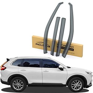 lot 1846 image: ACLONG Smoke Rain Guards Fit for 2023 Honda CR-V (CRV) in-Channel Side Shatterproof Window Visor, Window Deflectors, Vent Deflectors, 4-Piece Set