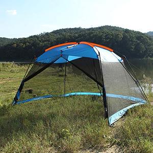 lot 1857 image: Screen House 13x9,Canopy shelter,Insect Proof, Easy Installation for Outdoor Kitchen Blue Color Suitable for a Family with 5-8 People Upgrade to Thicker and Stronger Fabric