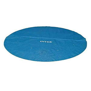 lot 1876 image: Intex Solar Cover for 9.5ft Diameter Easy Set and Frame Pools