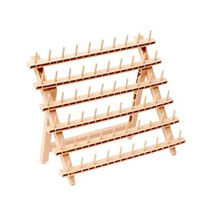 lot 1890 image: Laflare Braid Rack 60 Spools, P.P Braiding Hair Stand, Thread Rack, Sewing Organizer, Quilting, Embroidery - Versatile Extension Holder