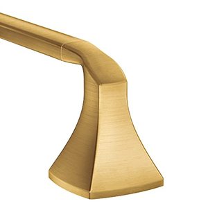 lot 3034 image: Moen Voss Brushed Gold 24-Inch -Towel Bar, YB5124BG