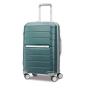 lot 3040 image: Samsonite Freeform Hardside Expandable with Double Spinner Wheels, Carry-On 21-Inch, Sage Green