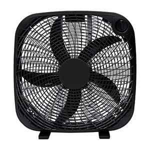 lot 1956 image: Amazon Basics 3 Speed Box Fan, 20-Inch, Black