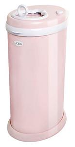 lot 1973 image: Ubbi Steel Odor Locking, No Special Bag Required, Money Saving, Modern Design, Registry Must-Have Diaper Pail, Blush Pink