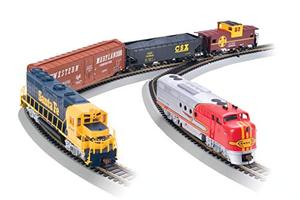 lot 1983 image: Bachmann Trains - Digital Commander DCC Equipped Ready To Run Electric Train Set - HO Scale