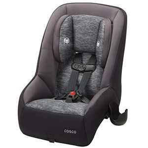 lot 1990 image: Cosco Mighty Fit 65 DX Convertible Car Seat (Heather Onyx Gray)