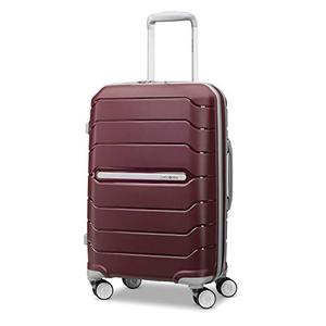 lot 3004 image: Samsonite Freeform Hardside Expandable with Double Spinner Wheels, Carry-On 21-Inch, Merlot
