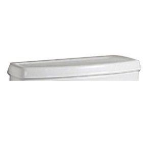 lot 3019 image: American Standard 735125-400.020 Cadet Compact CADET3 1 PC Tank Cover WHT, White