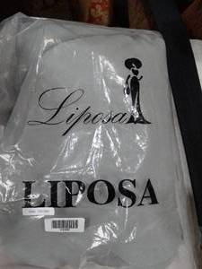 lot 33399 image: Liposa 18W Grey and White Dress