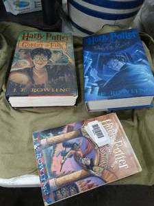 lot 33416 image: 3 Harry Potter Books