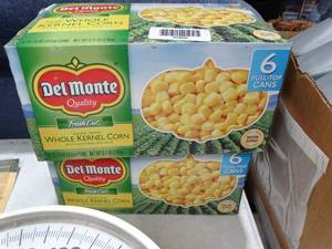 lot 33428 image: 12 Cans of Sweet Corn Exp Sept 22