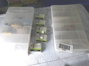 lot 33463 image: Fuses and Misc  2 Small Organizers