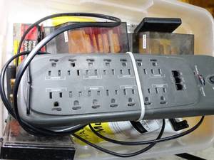 lot 33590 image: Office Supplies and Power-Strip