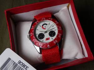 lot 33606 image: LN Red Mens Watch