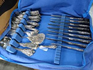 lot 33621 image: Quality Baroque by Godinger Silverware  Silver-Plated
