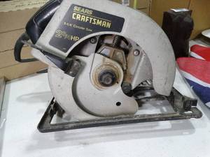 lot 33656 image: Sears Craftsman 7-14 Circular Saw